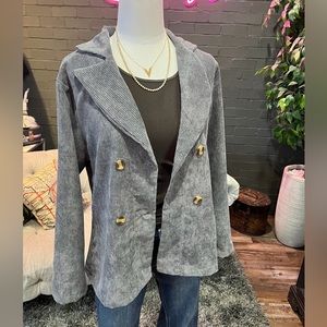 Boutique Chloe Corduroy Blazer Jacket